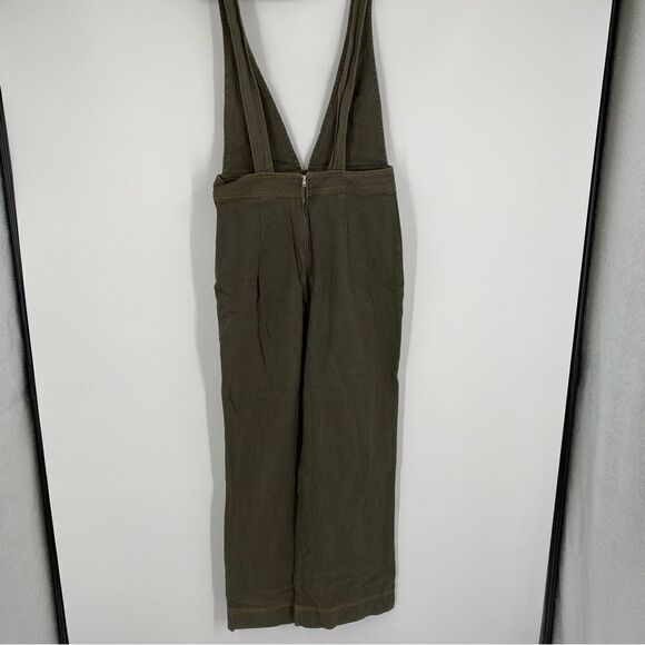 Forever 21 Women’s Green Overalls size M - Picture 2 of 4